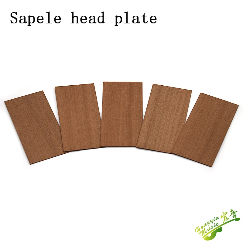 1PCS Guitar Headstock Veneer Makeup Board Guitar Head Patch Decoration Electric Guitar Guard Board Back Production