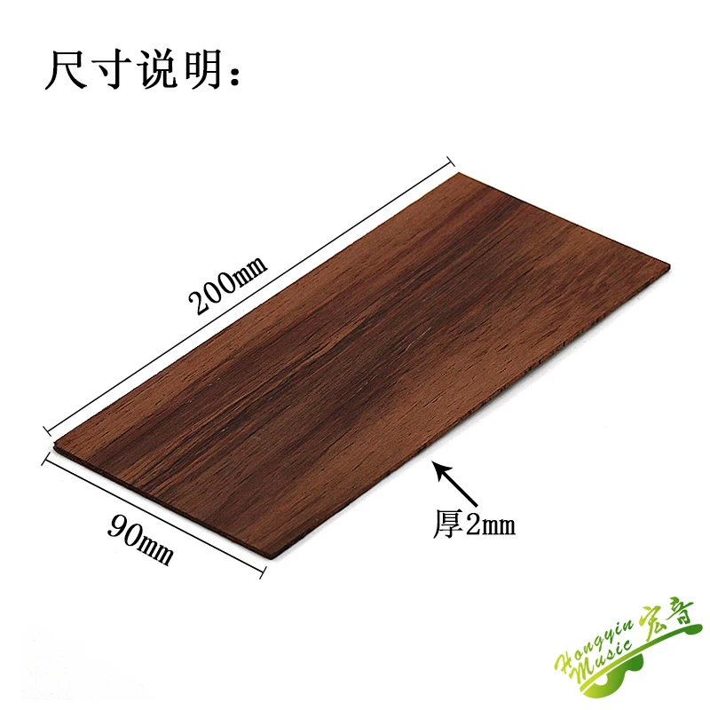 1PCS Guitar Headstock Veneer Makeup Board Guitar Head Patch Decoration Electric Guitar Guard Board Back Production