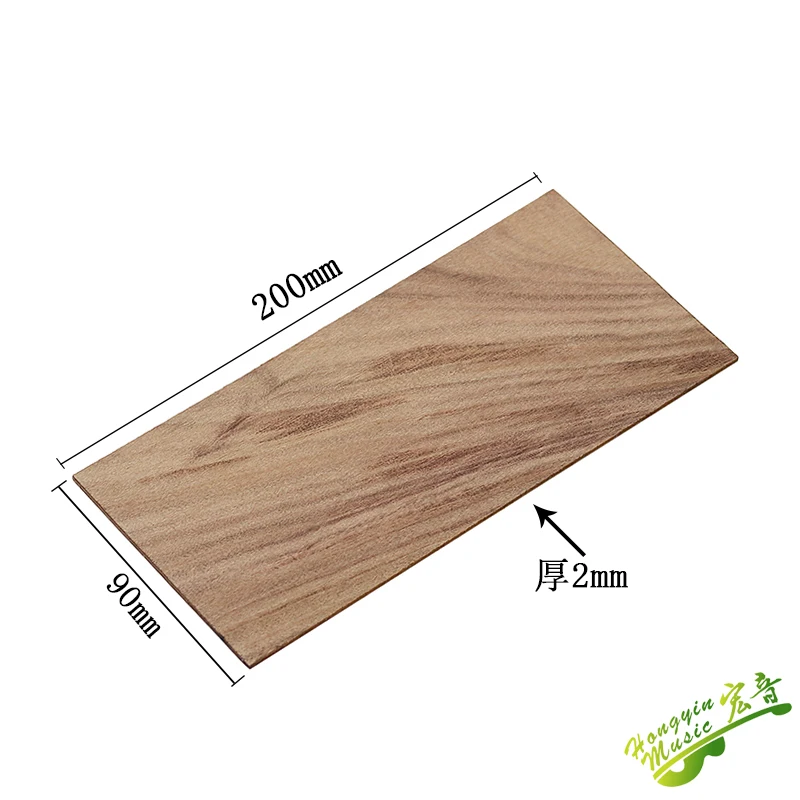 1PCS Guitar Headstock Veneer Makeup Board Guitar Head Patch Decoration Electric Guitar Guard Board Back Production