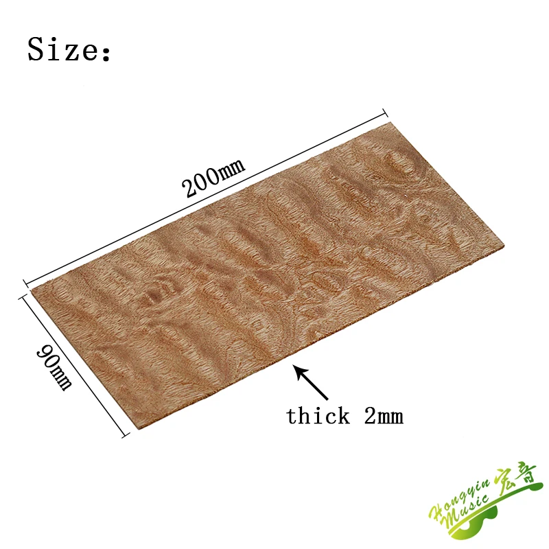 1PCS Guitar Headstock Veneer Makeup Board Guitar Head Patch Decoration Electric Guitar Guard Board Back Production