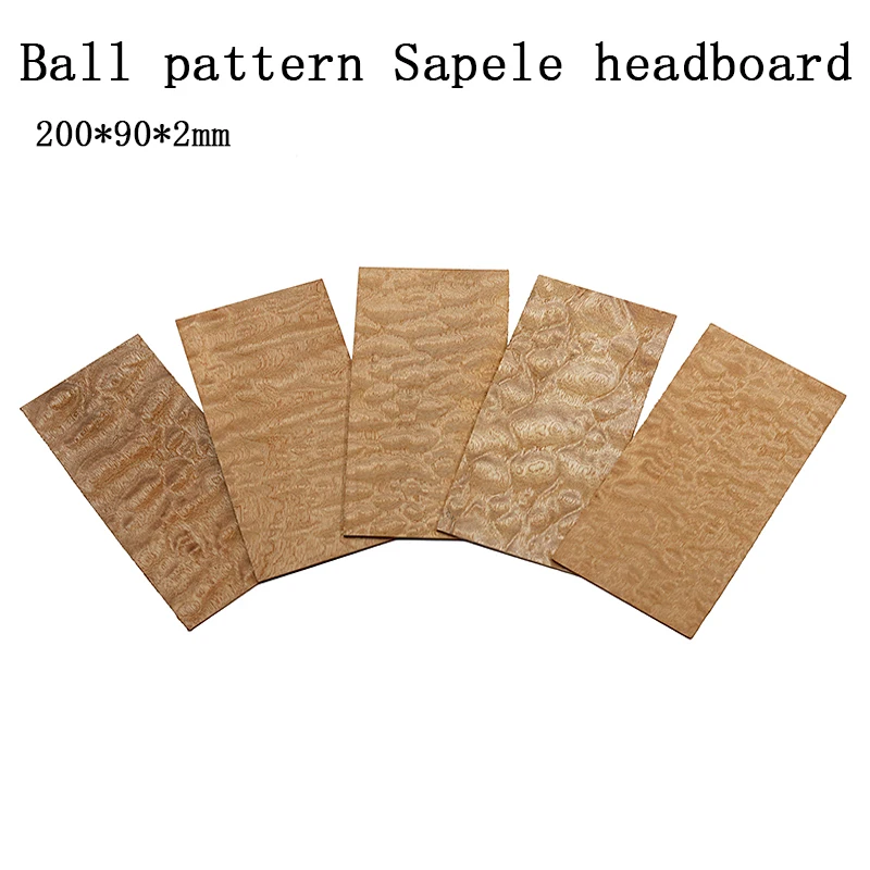 1PCS Guitar Headstock Veneer Makeup Board Guitar Head Patch Decoration Electric Guitar Guard Board Back Production