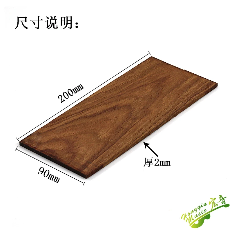 1PCS Guitar Headstock Veneer Makeup Board Guitar Head Patch Decoration Electric Guitar Guard Board Back Production