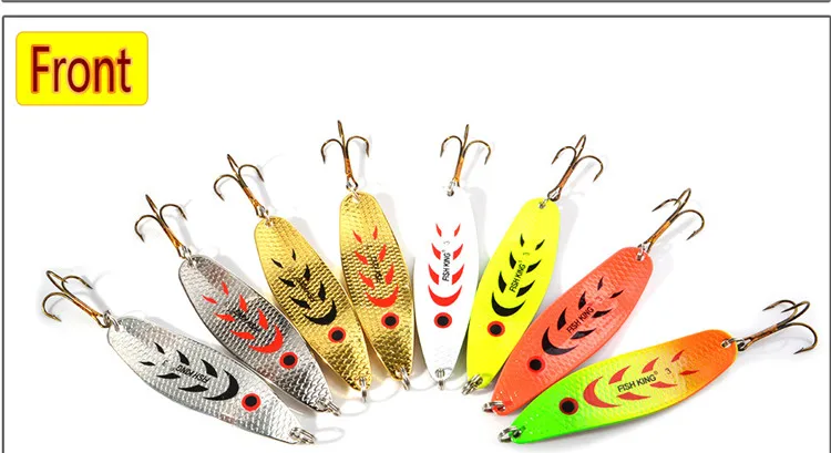 NGB 1PC 18g 28g Spinner Fishing Lure Metal Bait Spoon Fishing Tackle Vissen Pesca Sequin Paillette Single Hooks