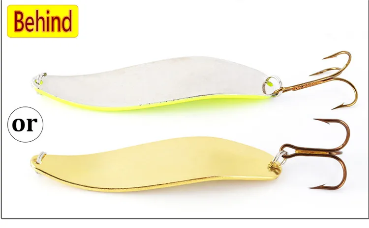 NGB 1PC 18g 28g Spinner Fishing Lure Metal Bait Spoon Fishing Tackle Vissen Pesca Sequin Paillette Single Hooks
