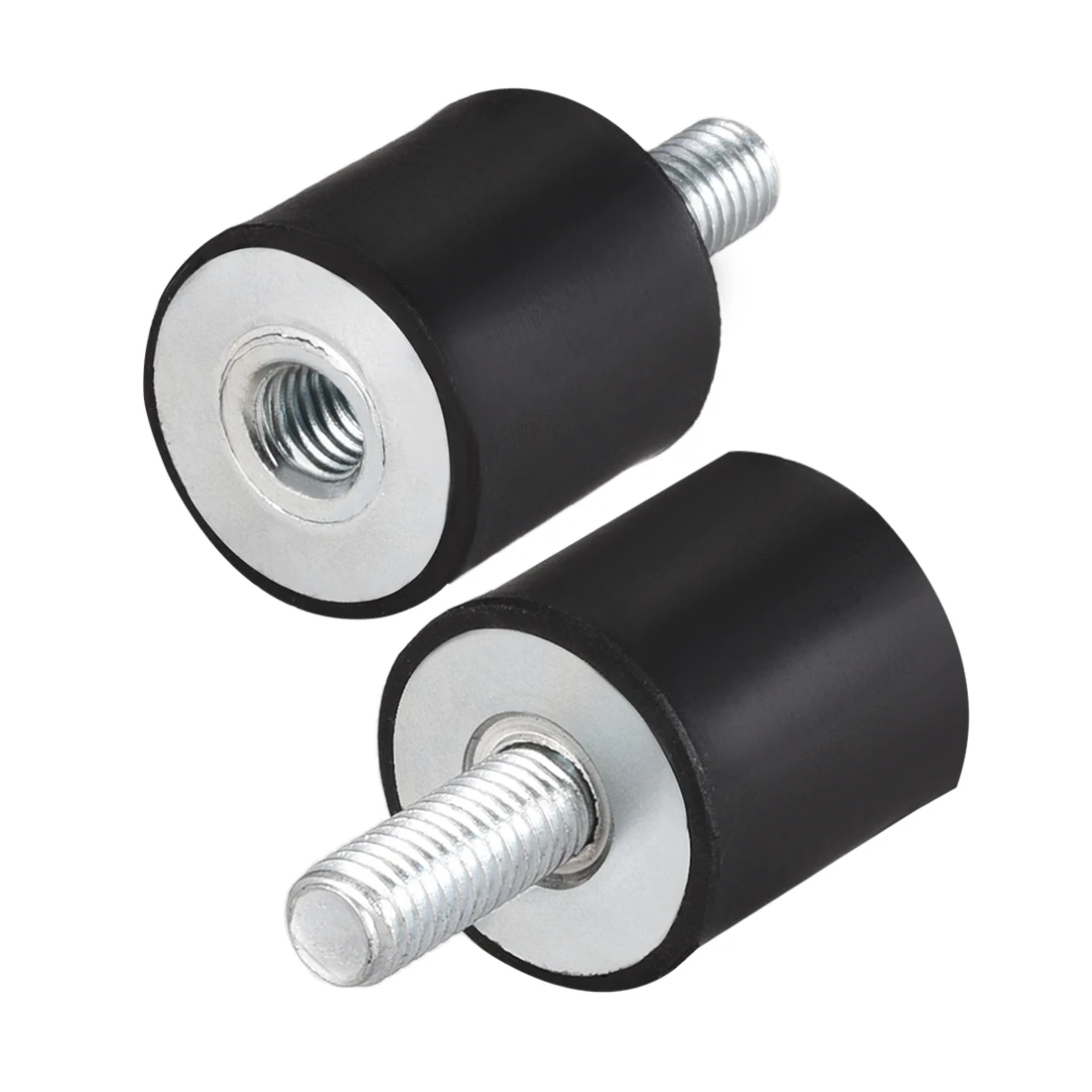 2pcs M4 M5 M6 M8 Male To Female Thread Rubber Shock Absorber Crash Pad Damper Anti Vibration Isolation Mount for Welding Machine