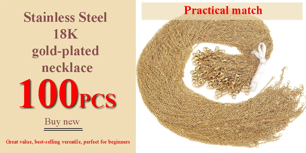 100pcs Pvd Gold Plated Stainless Steel Open Jump Rings Direct 4/5/6mm Split Rings Connectors for DIY Ewelry Findings Making
