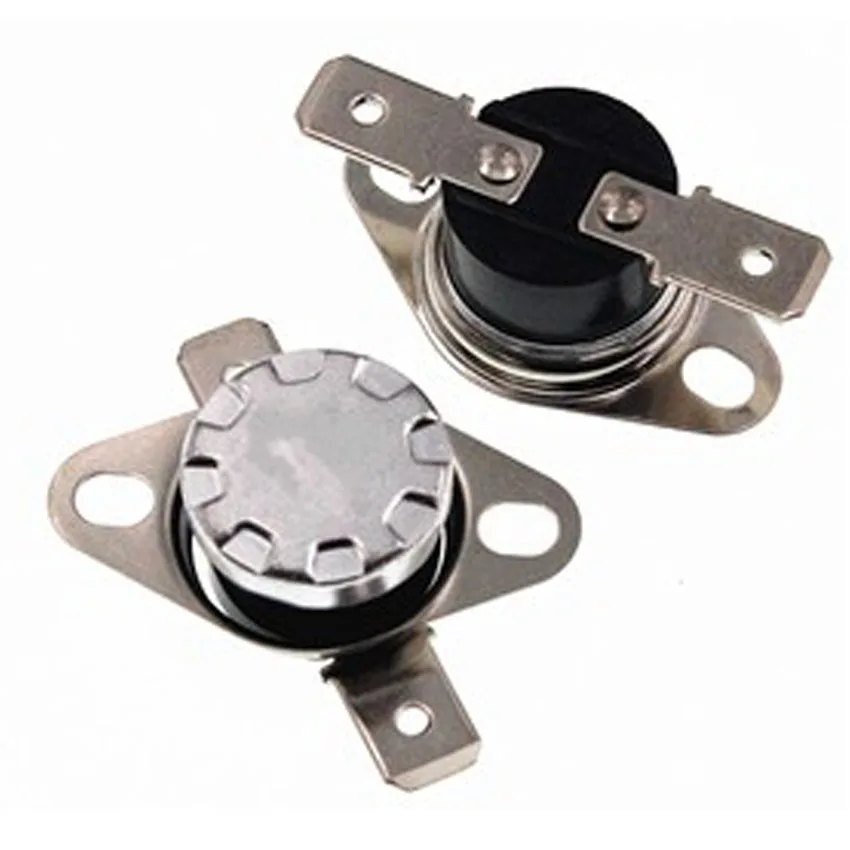 2pcs Normal Close Open Thermostat Switch 5 10 15 20 25 30 40 45 50 55 60 65 70 75 80 85 90 95℃ Temperature Sensor Switch KSD301