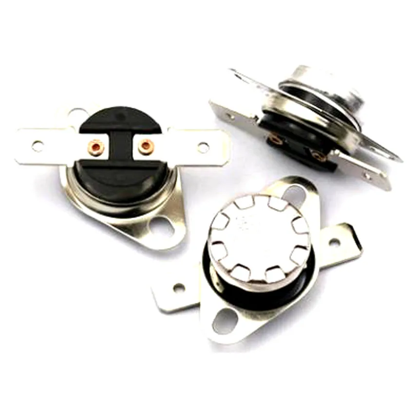 2pcs Normal Close Open Thermostat Switch 5 10 15 20 25 30 40 45 50 55 60 65 70 75 80 85 90 95℃ Temperature Sensor Switch KSD301