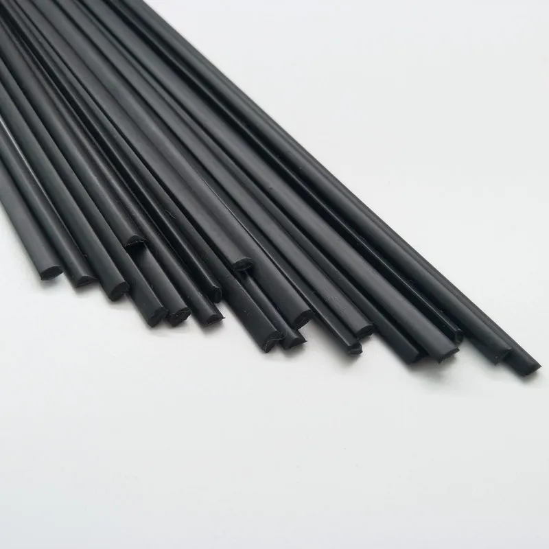 PP Plastic welding rods (3mm) black, pack of 200mm* 40 pcs /triangular shape/welding supplies