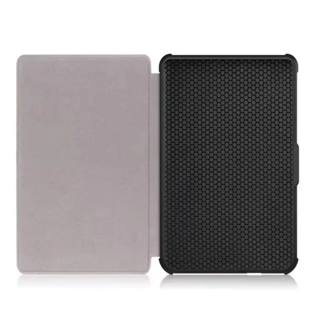 Auto Sleep/Wake 6 inch E-book Reader Case Shockproof Ultra Slim Funda Soft PU Leather Smart Folio Cover for KoBo Clara HD 2018