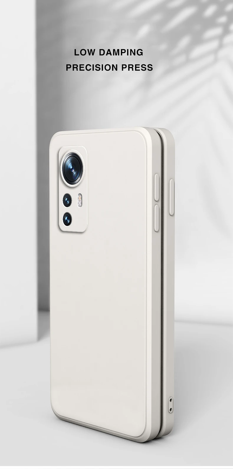 Luxury Cover for Xiaomi Mi 12 12S 12T Pro 12X Ultra Soft Square Liquid Silicone Mi 12 lite 5G Thin Lens Protection Square Case