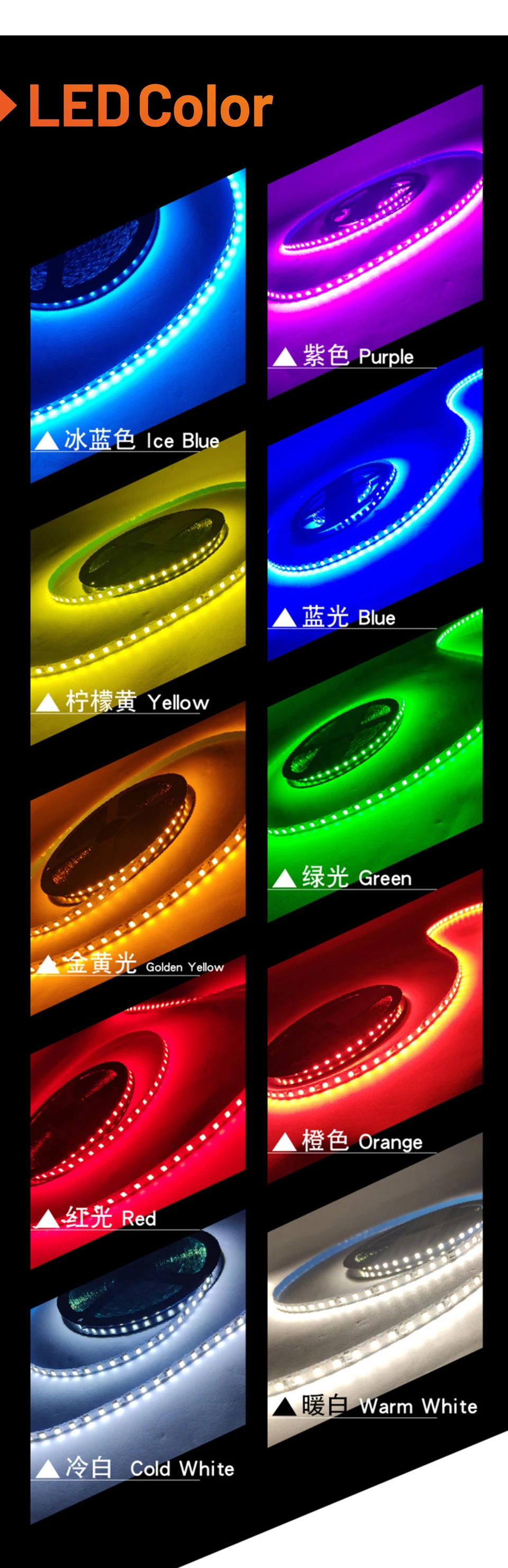 6/8mm 5M/Rolls DIY Separate Silicone Neon Strip 120Leds S-Bendable Newly Flexible Led Tape For LED Neon Sign Waterproof IP67