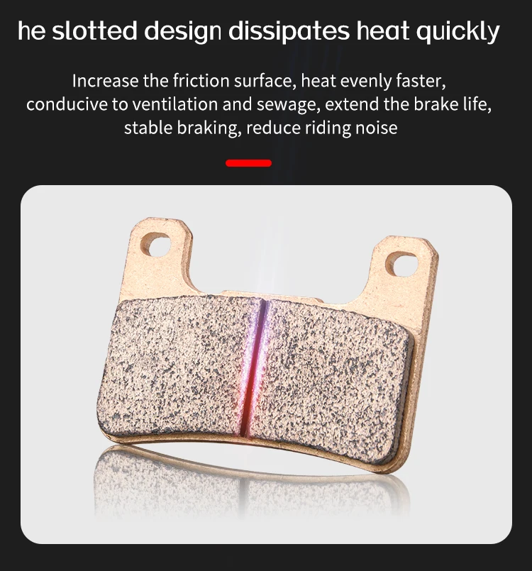 Mrrangt Motorcycle Metal sintering brake pad fit for Kawasaki NINJA250/300/400 Z250 Z300 NINJA400 Z800 Z900 Z900RS Z1000 Z1000R