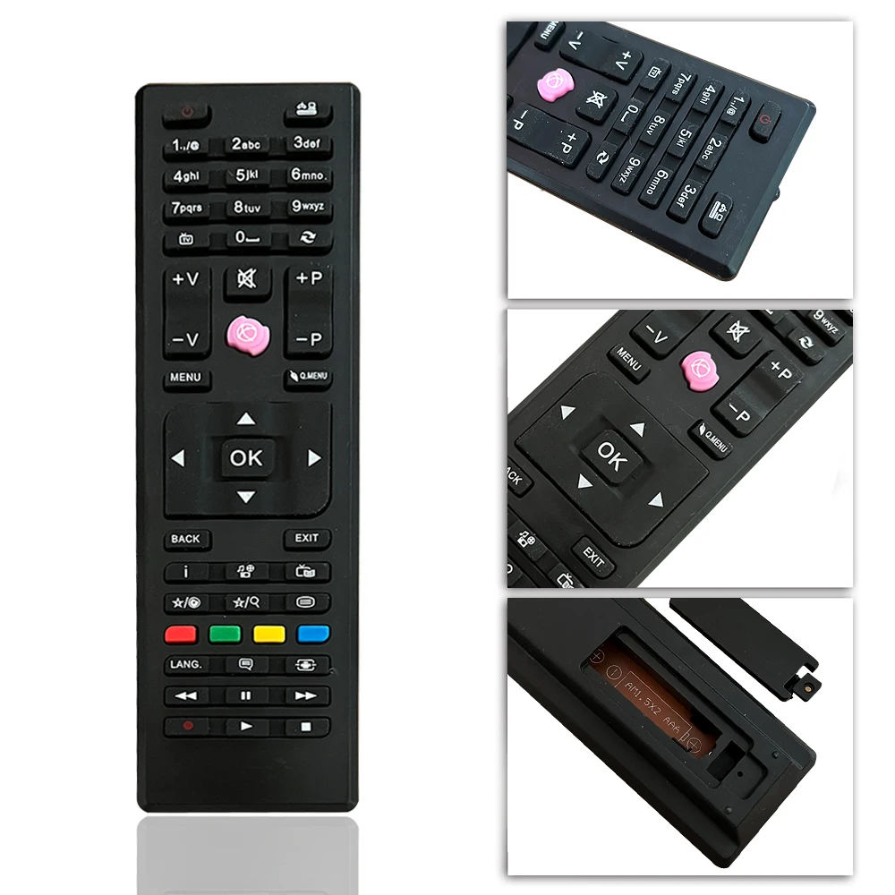Replacement Remote Control for Logik Digihome Bush JVC Telefunken TV