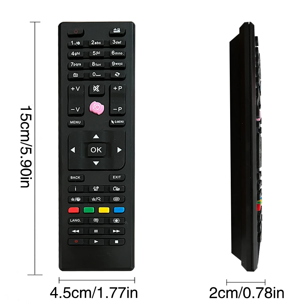 Replacement Remote Control for Logik Digihome Bush JVC Telefunken TV