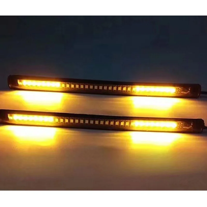 Flexible 48 LED Motorcycle Light Bar Strip Tail Turn Signal Tail Rear Brake Stop Bulb Lamp Brake Light 12V