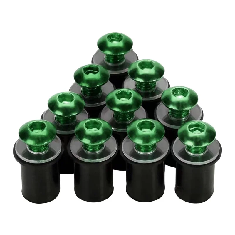 M5*16 5mm  Motorcycle Windscreen Screws Windshield Bolts Fairing Mountings Kits For Honda CBR 600 F4i CBR1000RR CB400 VFR800