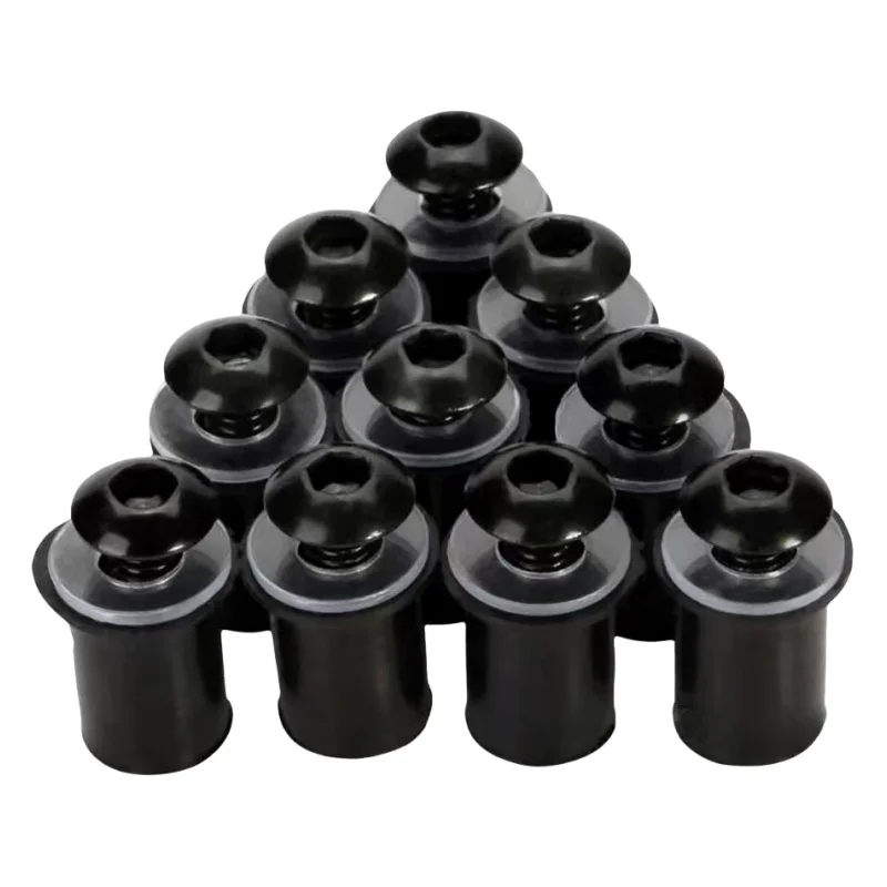 M5*16 5mm  Motorcycle Windscreen Screws Windshield Bolts Fairing Mountings Kits For Honda CBR 600 F4i CBR1000RR CB400 VFR800