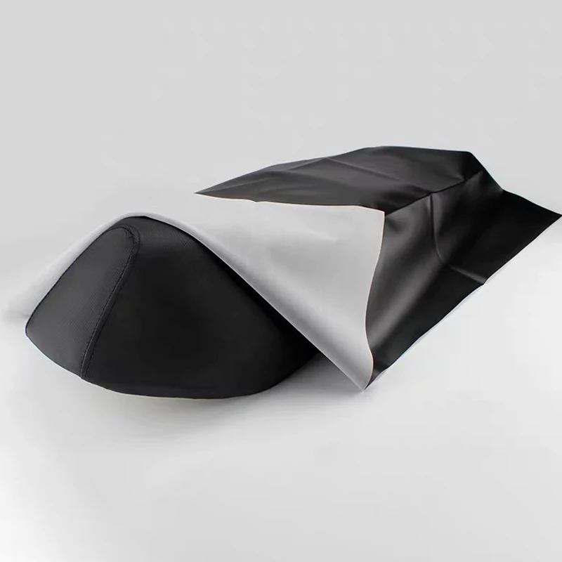 Motorcycle Pu Leather Seat Cover Moped Scooter Accessory Waterproof Replaceable High Elastic DIY Protector Seat Cushion Cover