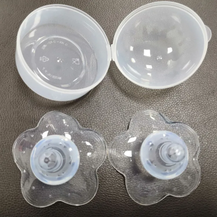 Silicone Nipple Protector Breastfeeding Mother Protection Shields Milk Cover Popular Milk Nipple Anti-overflow Breast Pad New