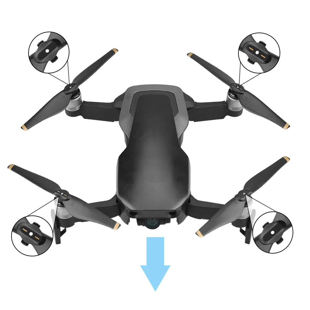 4 Pairs 5332S Propeller for DJI Mavic Air Drone Quick Release Blade 5332 Props Durable Spare Parts Replacement Accessories Wing