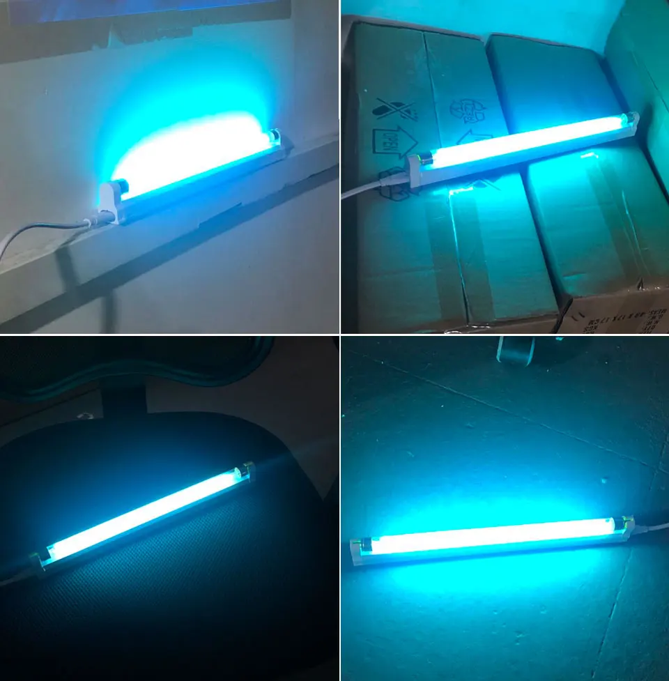 T5 UV Sterilizer Light Ultraviolet Lamps AC 220V Light Tube Sanitizer Disinfection T5 UVC Lamp Mite Removal For Home Bedrooms