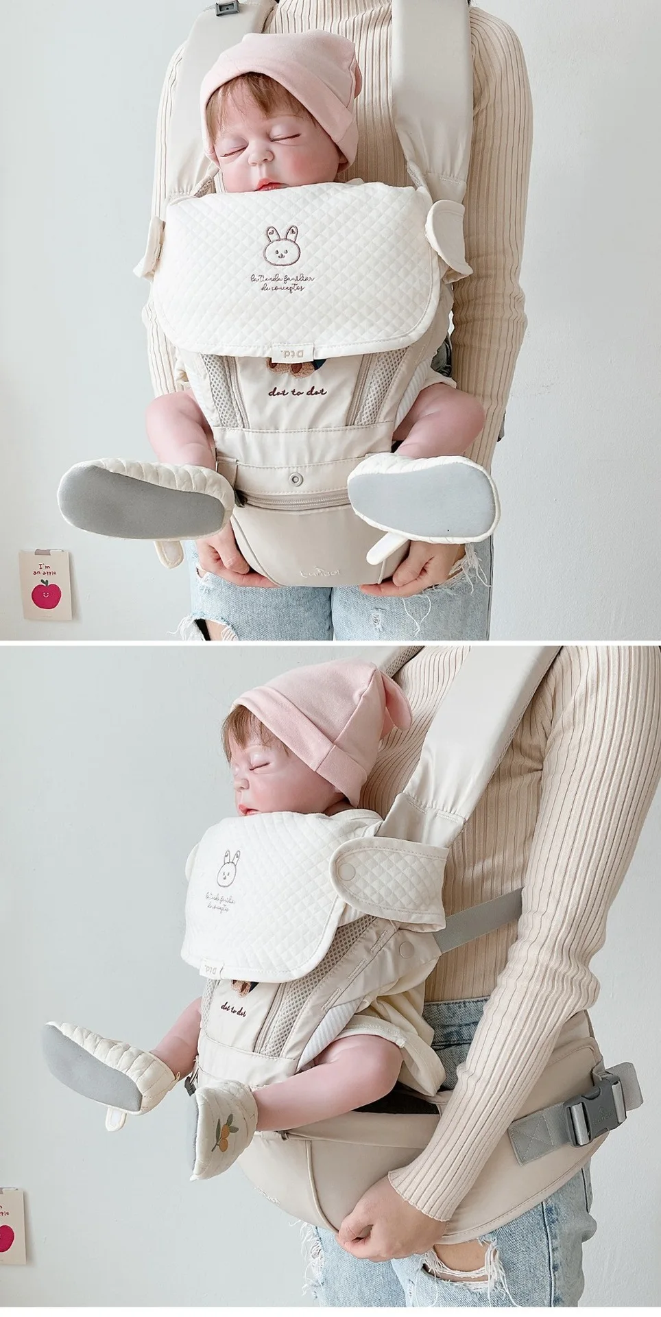 3pcs/Set Waterproof Baby Bibs Muslin Saliva Towel Cotton Shoulder Pad Bite Cushion Baby Accessories Girl Burp Cloth