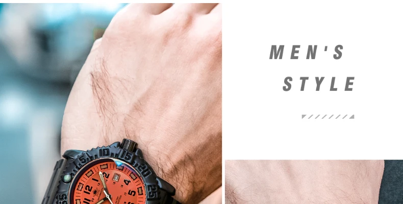 Addies Men Military Watches Leisure Outdoor Sports Luminous Watch Multi-functional Nylon Steel Strap Waterproof Men's Quartz Wat