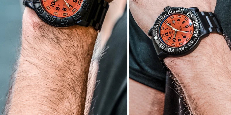 Addies Men Military Watches Leisure Outdoor Sports Luminous Watch Multi-functional Nylon Steel Strap Waterproof Men's Quartz Wat
