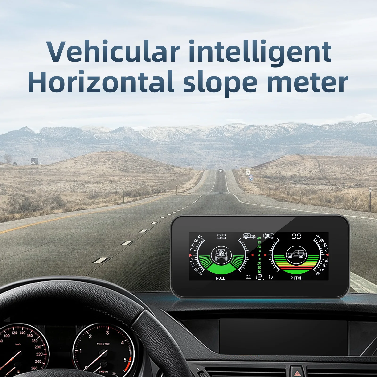 M60 Digital Speed Slope Meter Inclinometer M50 With GPS Speedometer Compass For off road accessories 4x4 On-board Computer