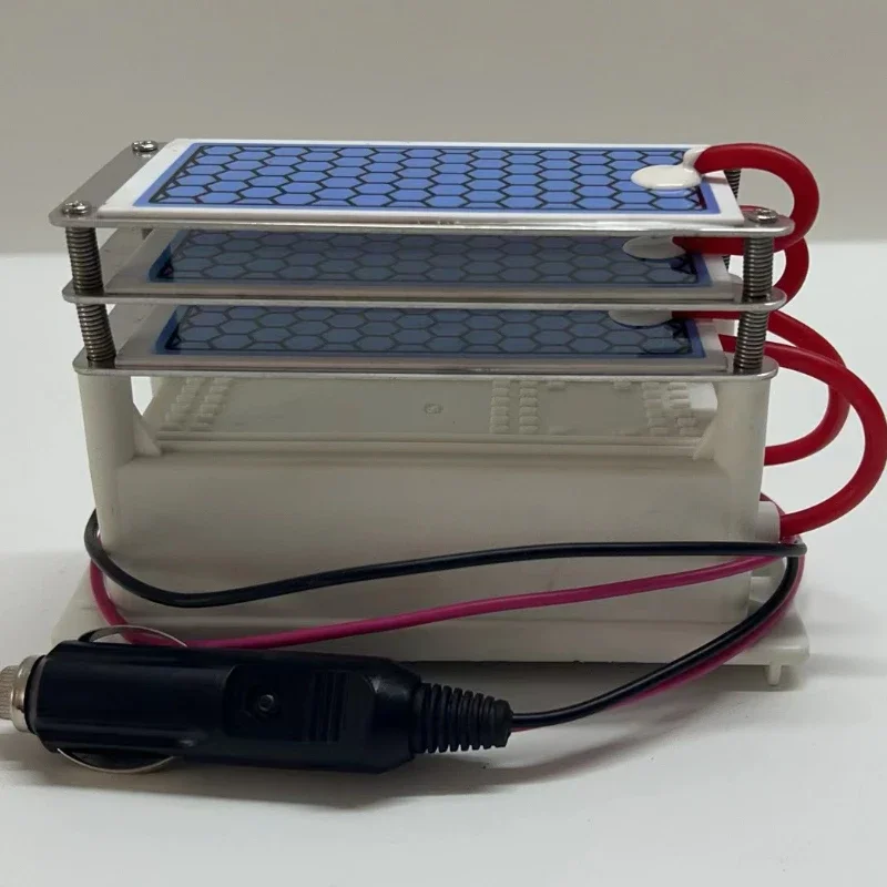 Car Ozone Generator Air Purifier 12v 15g 3 Layer Ozone Ceremic Plate Purification Air Ozonizer Ozonator Ionizator
