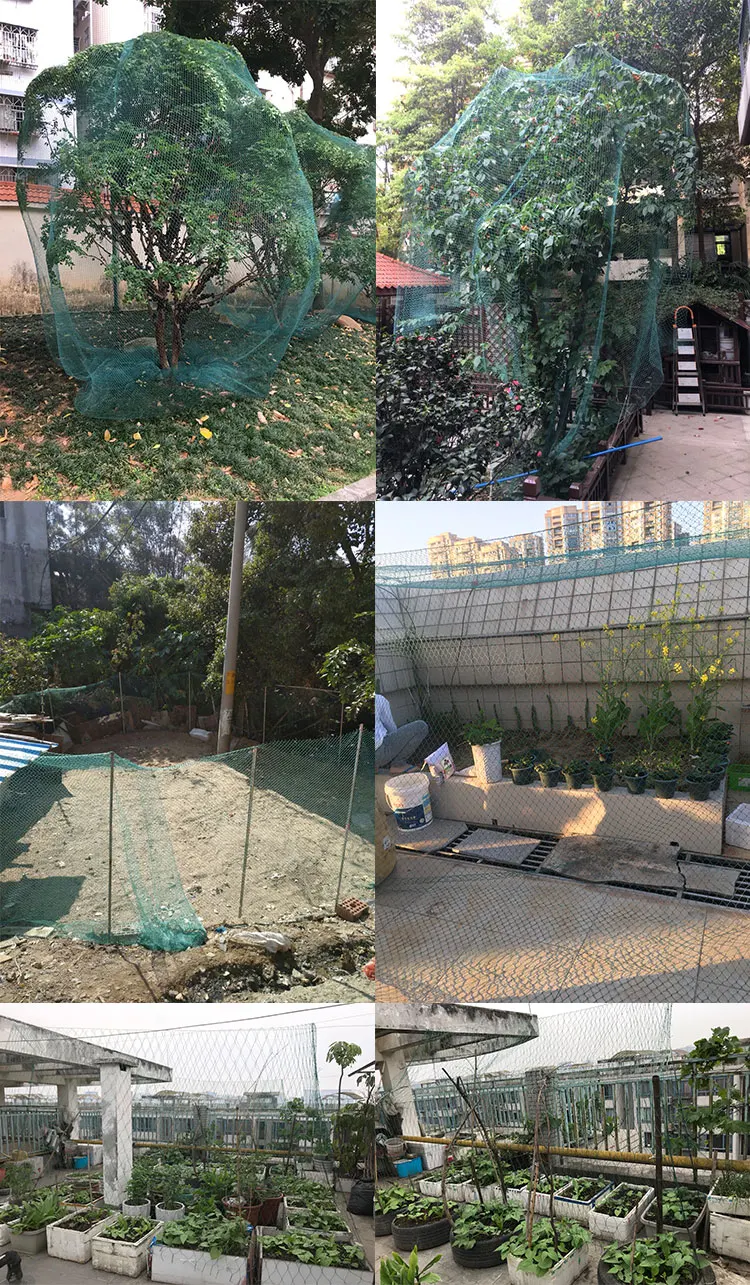 Heavy Anti Bird Netting Net Garden Fence and Crops Protective Fencing Mesh Anti Bird Deer Cat Dog Chicken Net Fishing Net