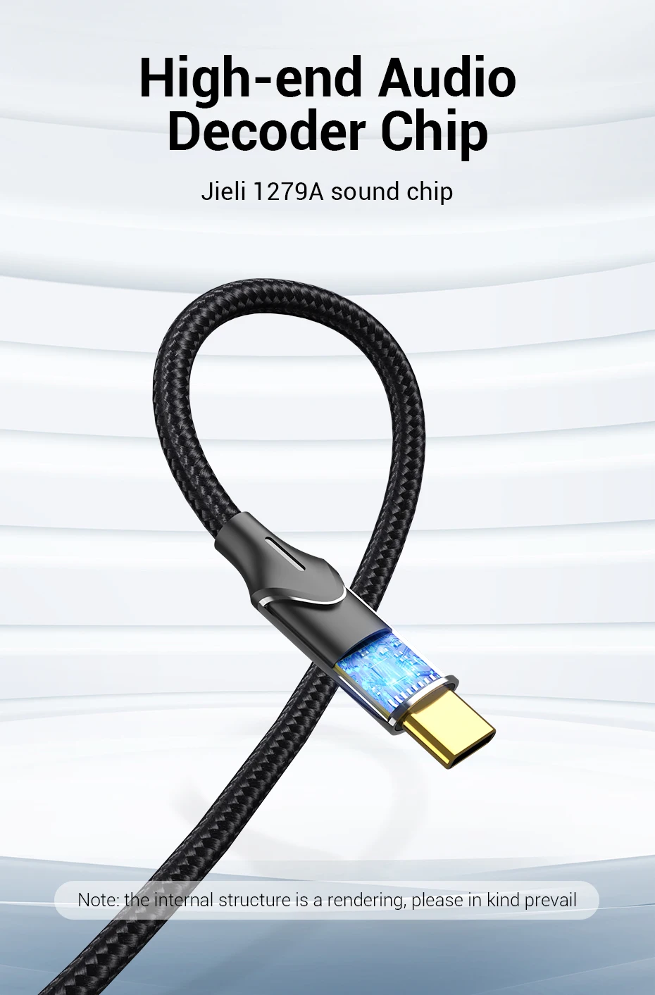 Vention USB C to RCA Audio Cable Type C to 2 RCA Cable for Speaker Amplifier Huawei Xiaomi Laptop 1m 2m 3m USB C Splitter RCA Y