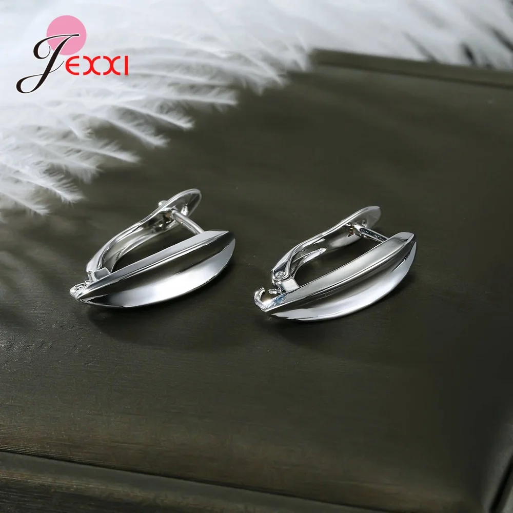 Drop Shipping Genuine 925 Sterling Silver Earrings Findings For DIY Jewelry Accessory High Quality Women Girls Jewelry Component