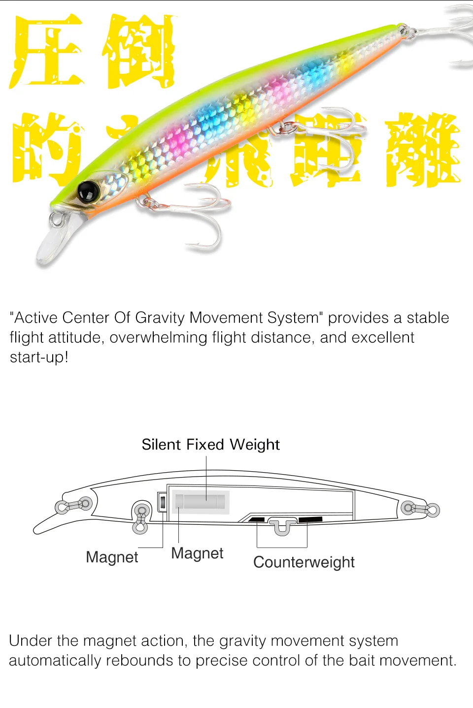 TSURINOYA 135mm 26.4g Ultra Long Casting 135S Saltwater Sinking Minnow BAYONET Tungaten Weight Fishing Lure Seabass Hard Bait