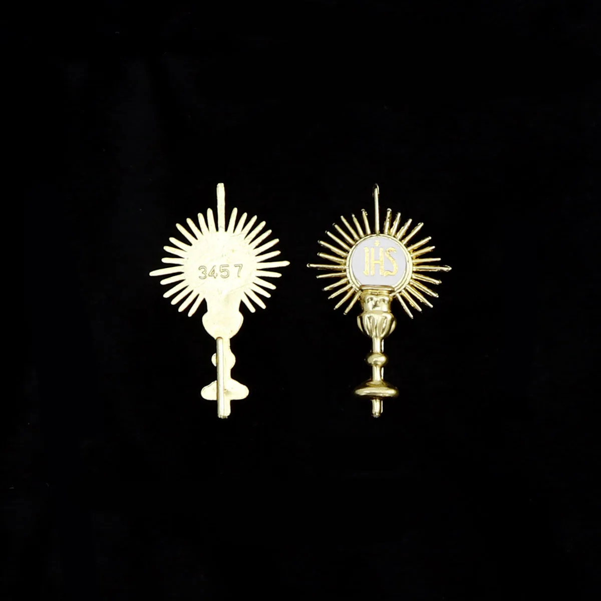 Catholic Bible Supplies JHS Card Insertion Decoration JHS Holy Grail Pendant Party Wedding Baptism Supplies Religious Jewelry