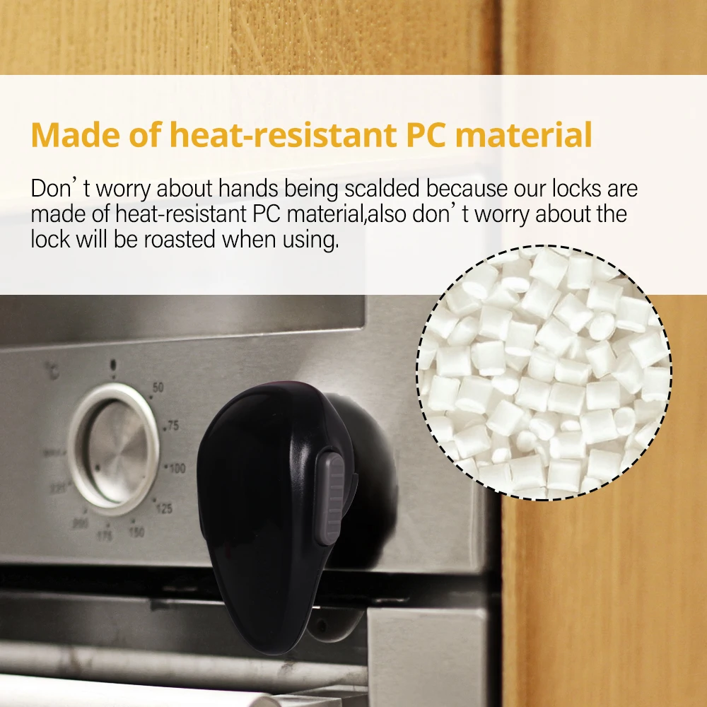 EUDEMON Baby Oven Door Lock for Kitchen Child Safety Locks Children Protection Kids Safety Care Drawer Cabinet Cupboard Lock