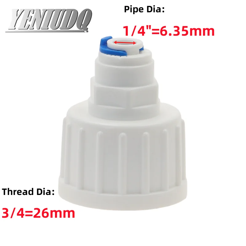 Fit for 1/4" 3/8" OD Tube Pushfit To BSP Female Thread Pipe Quick Connector Fitting Aquarium Reverse Osmosis RO Water Dispenser