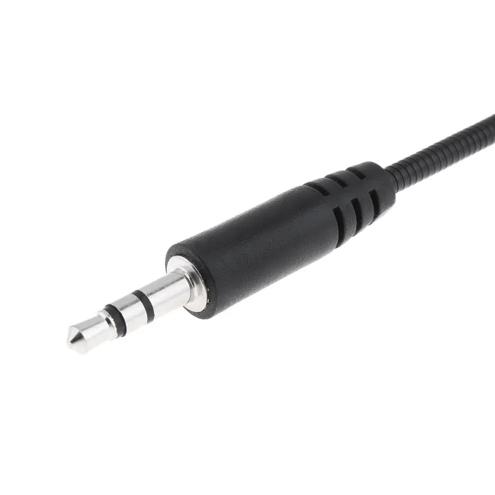 Mini 3.5mm Jack Flexible Capacitance Microphone Mic for Mobile Phone PC Laptop Notebook
