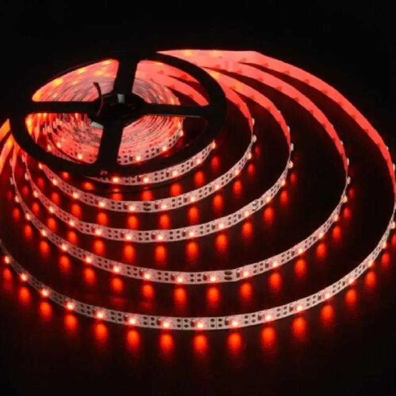 5M USB LED Strip Light 5V 3528 1 Meter 5 Meter Warm Cool White Pink Green Blue Red SMD Ribbon Ceiling Cabinet Light Waterproof