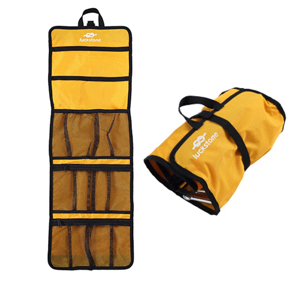 Rock Climbing Storage Bag Gear Equipment Organized Storage Bag Carabiner Organized Bag