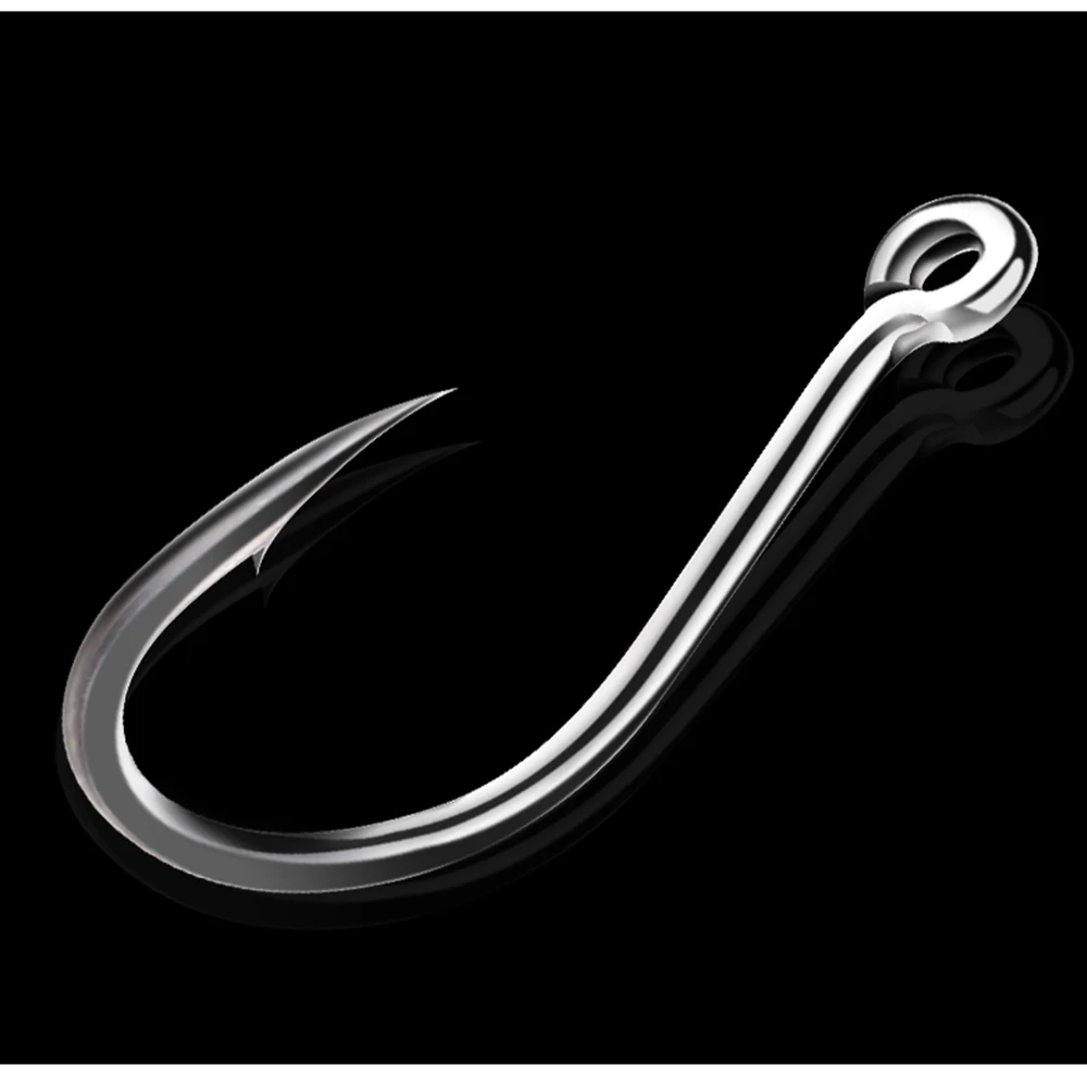 NGB 100/50pcs/lot High Carbon Fishing Hook 1#-12# ISEAMA With Eye Carp Catfish Anzol Peche Japan Tackle Fishing