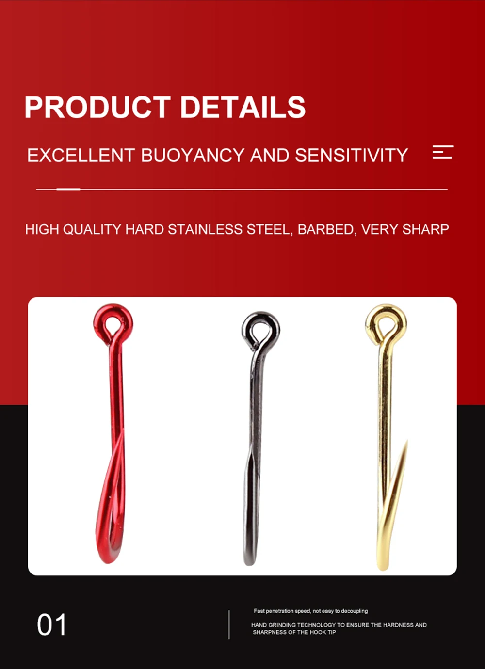 NGB 100/50pcs/lot High Carbon Fishing Hook 1#-12# ISEAMA With Eye Carp Catfish Anzol Peche Japan Tackle Fishing