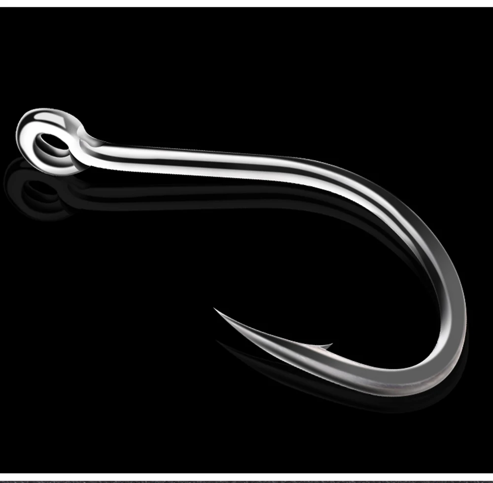 NGB 100/50pcs/lot High Carbon Fishing Hook 1#-12# ISEAMA With Eye Carp Catfish Anzol Peche Japan Tackle Fishing