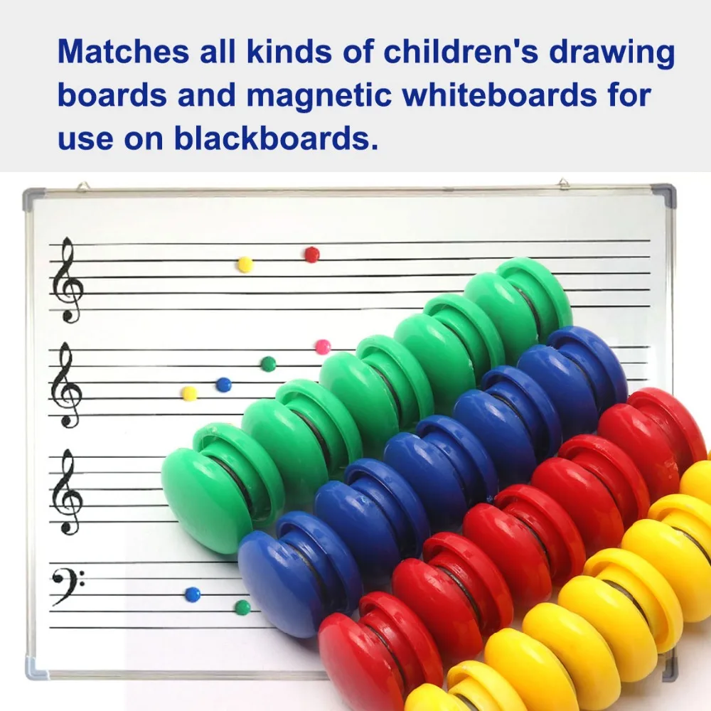 10Pcs Colorful Fridge Magnets Circular Refrigerator Office Magnet Sticker for Kids Gifts Calendar Whiteboard Home Decoration