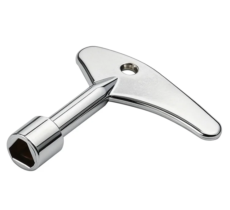 Delta Switch Key Wrench With Accessories Universal Triangle Train Electrical Cupboard Box Elevator Cabinet Alloy