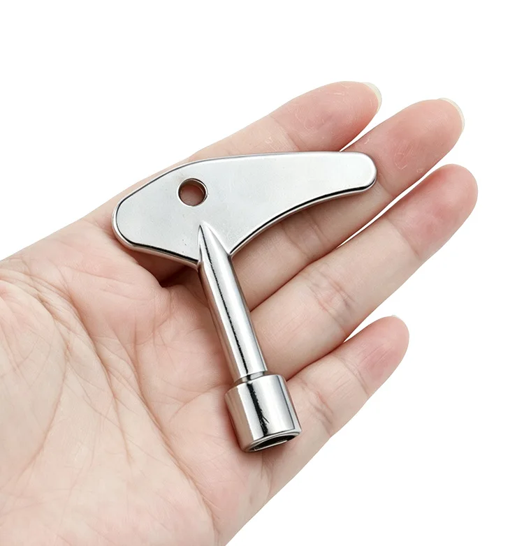 Delta Switch Key Wrench With Accessories Universal Triangle Train Electrical Cupboard Box Elevator Cabinet Alloy