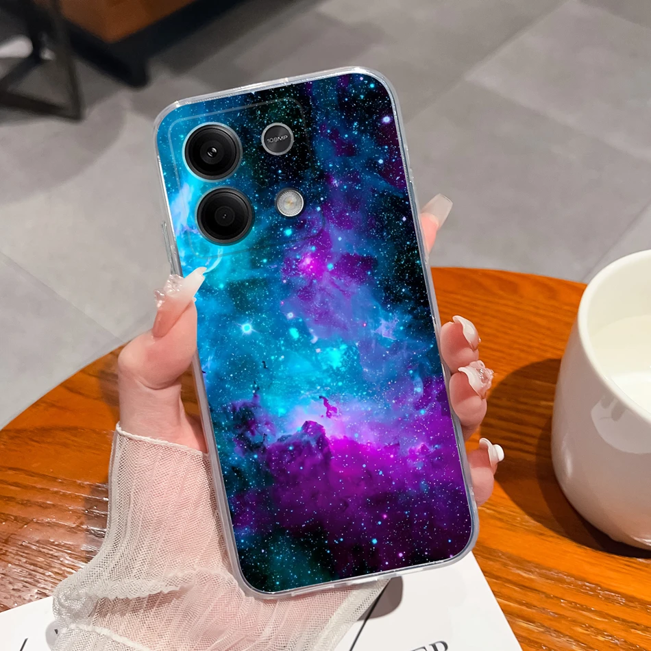 For Redmi Note 13 Pro Plus Phone Case Creative Fun Soft Slim Silicone Transparent Anti Drop Back Cover For Redmi Note13 13Pro+