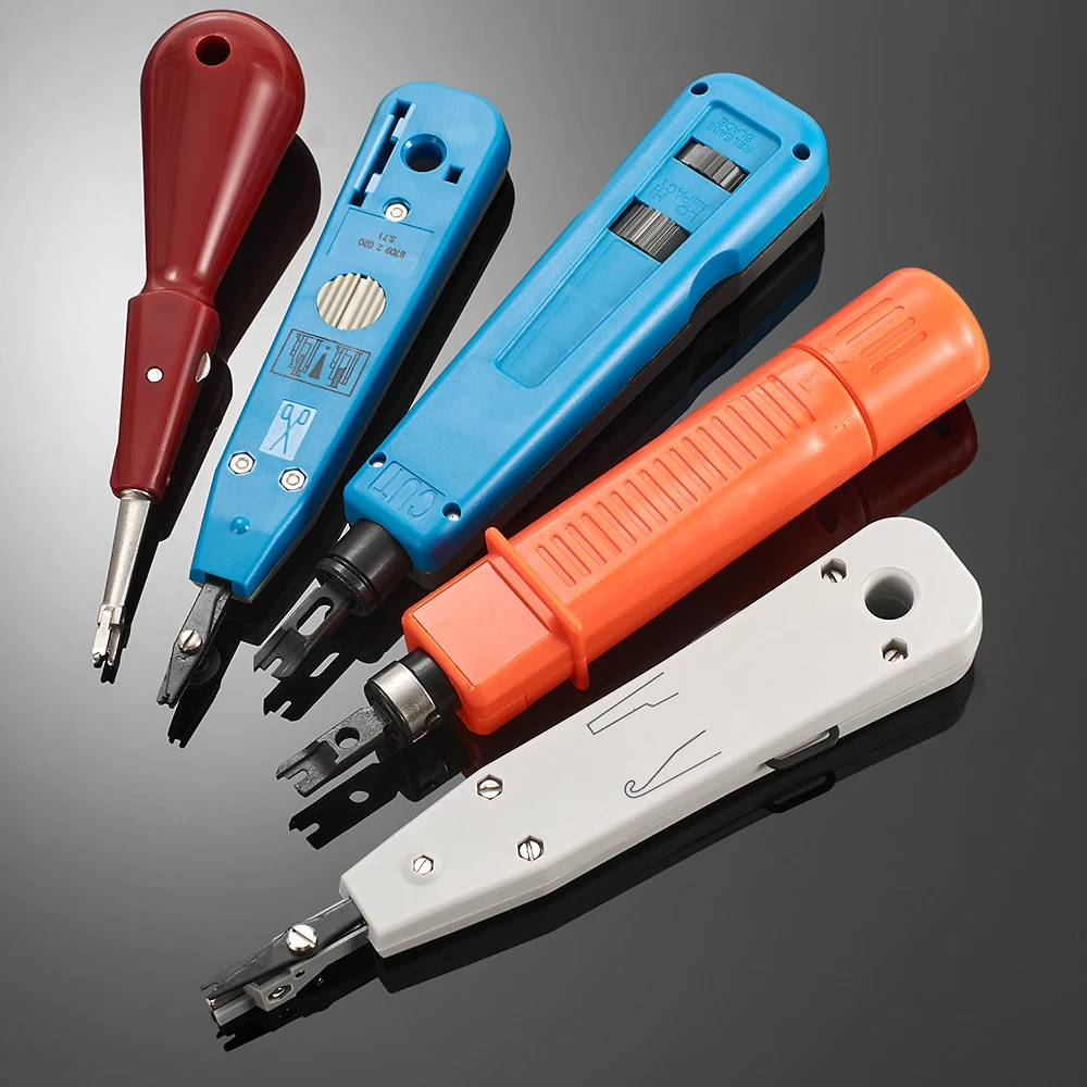 110/88/66 Punch Down Tool Multifunction Krone Type IDC/Network Wire Cat5 & Telephone Insertion Impact Terminal Tools