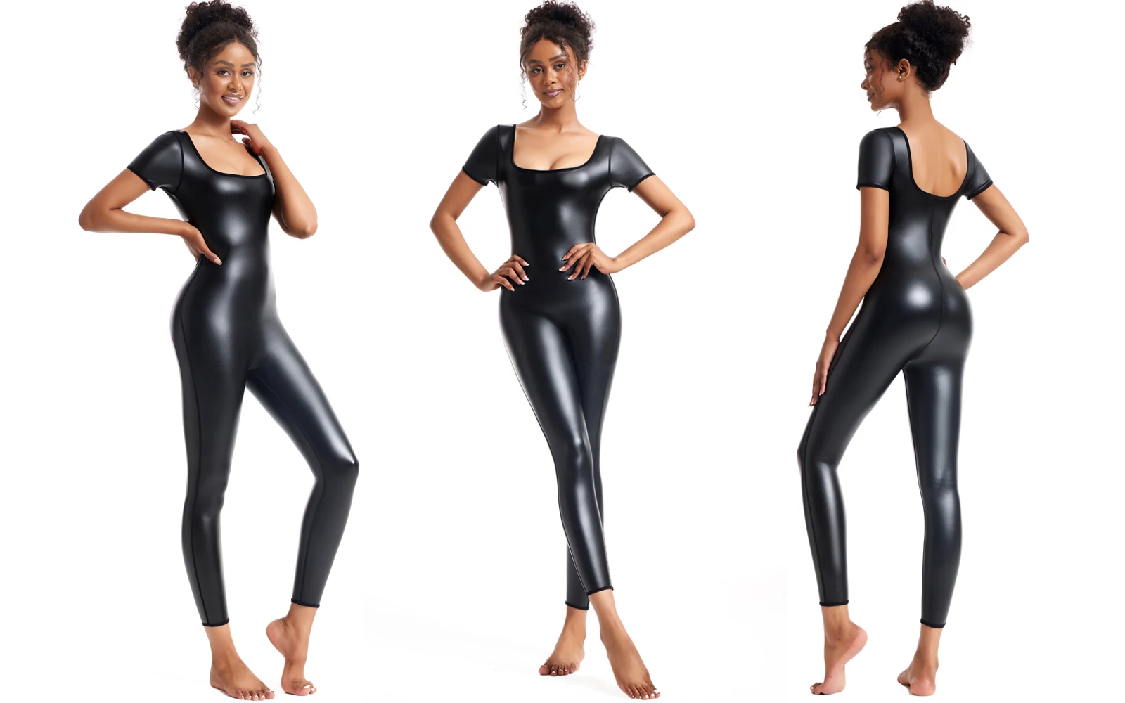 Women's Body Shapers U Neck Sleeveless Tops Pants Bodysuit Jumpsuit Waist Trimmers Corsets Leggings Tank Tops Shapewear Bodysuit